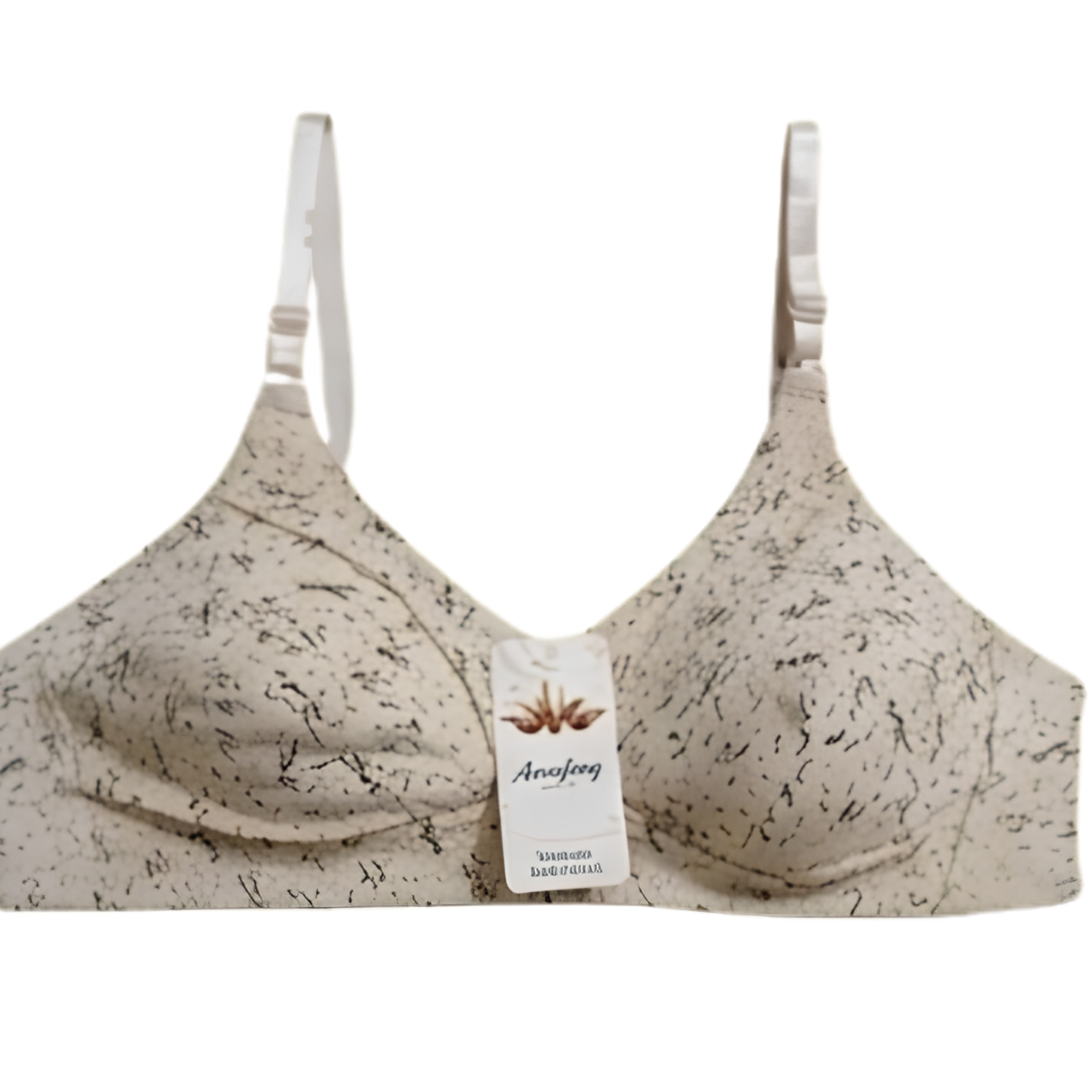 Pure Soft-Cotton Bra - Ivory