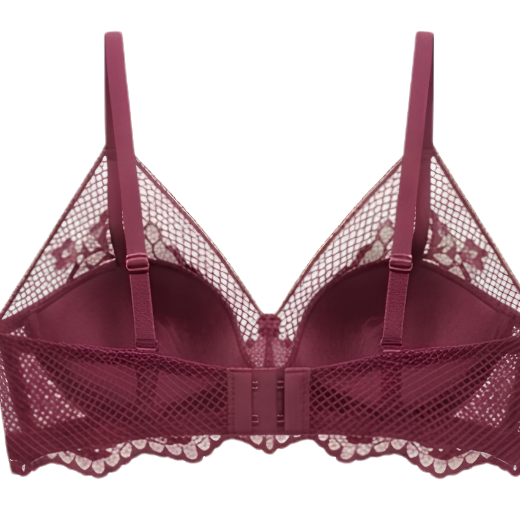 Floral Bralette Bra - Blush