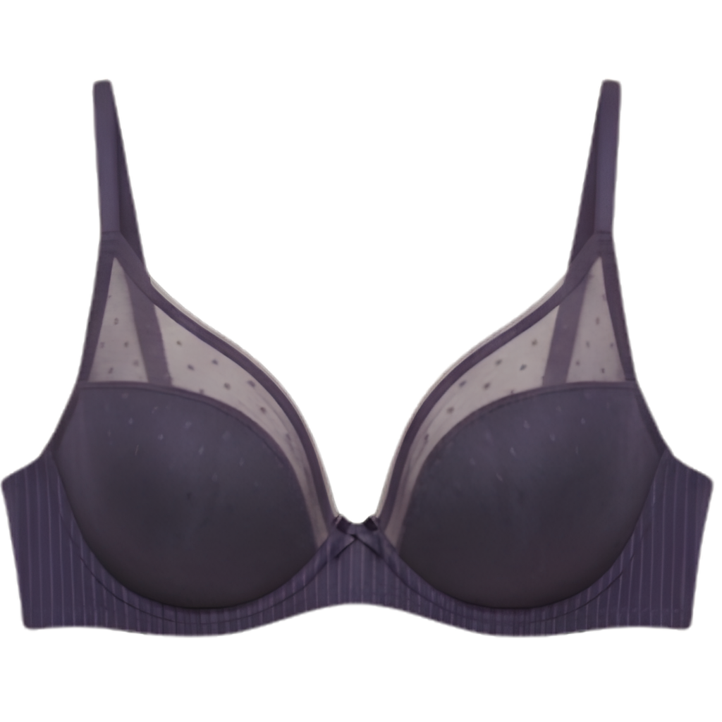 Deep Plunge Bra - Wine