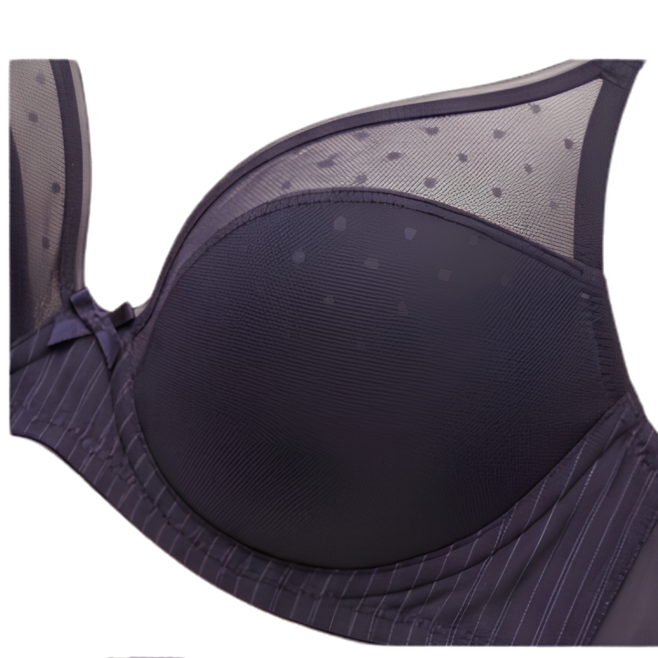 Deep Plunge Bra - Wine