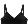 Soft Wireless Bra - Black