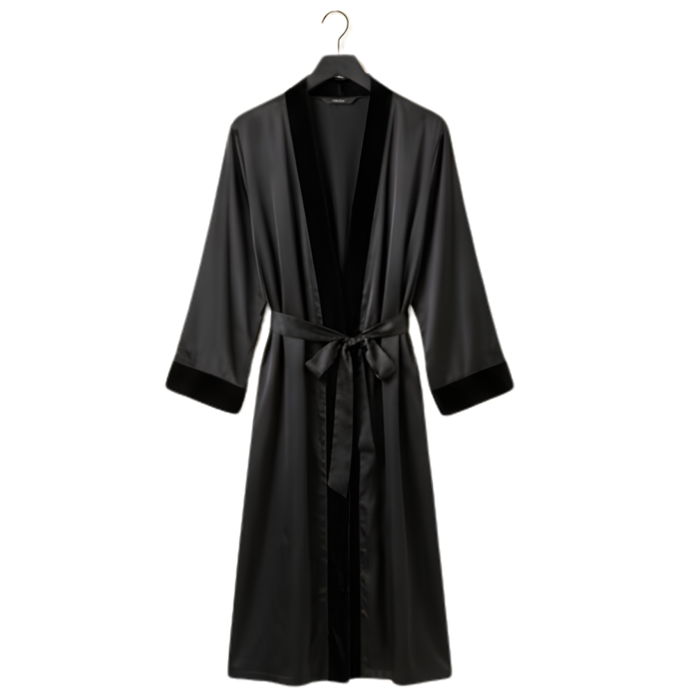 Real picture of Silk Robe