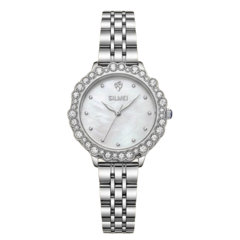 Real picture of Silver Chain Wristwatch