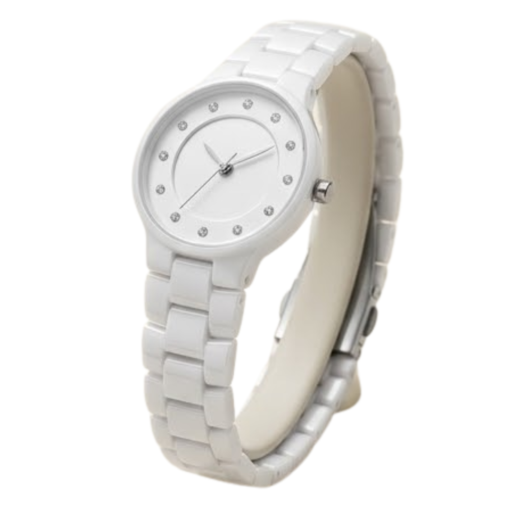Crystal-Ceramic Dial Watch
