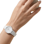 Crystal-Ceramic Dial Watch