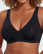 Viral Seamless Jelly Deep V Push-Up Wireless Bra
