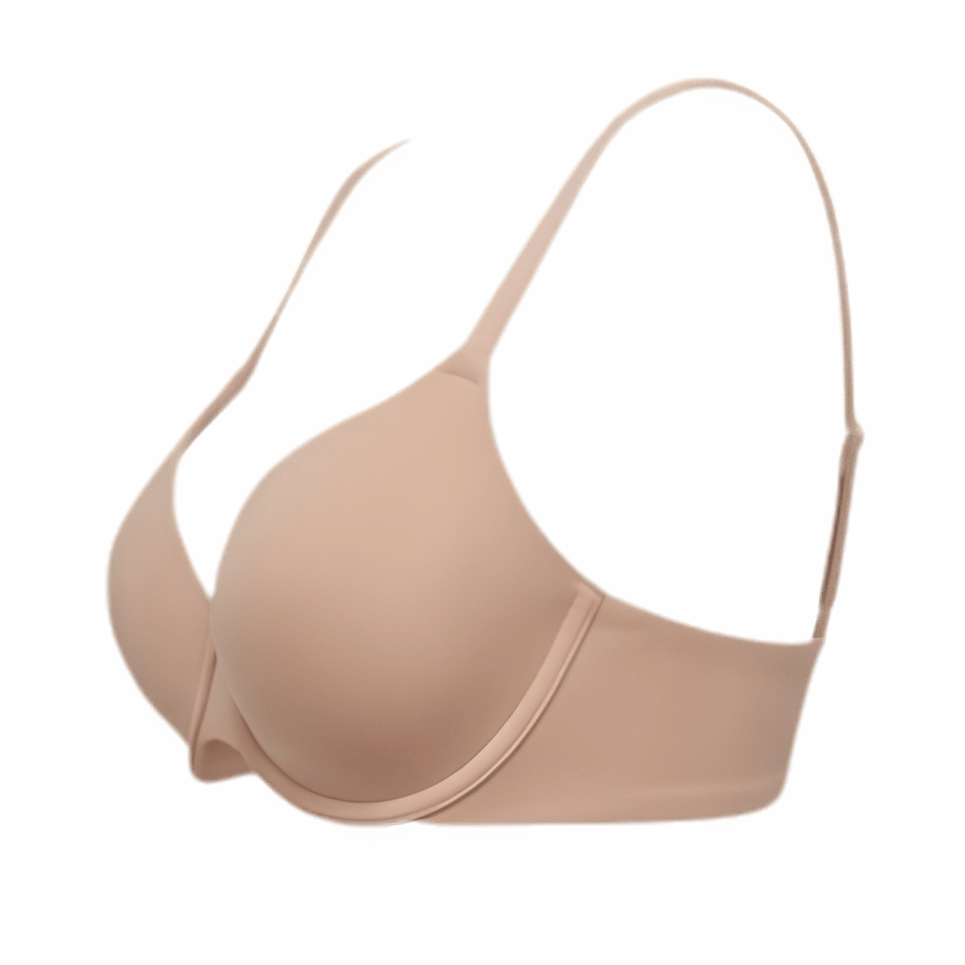 Seamless T-Shirt Bra - Nude