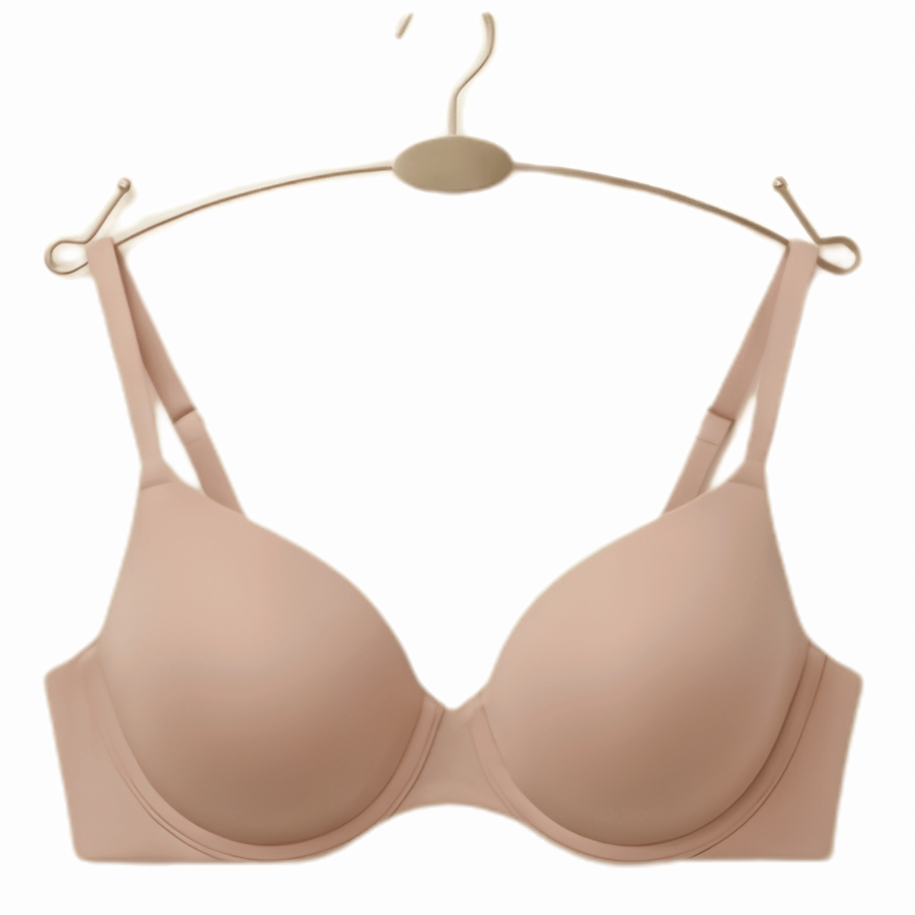 Seamless T-Shirt Bra - Nude