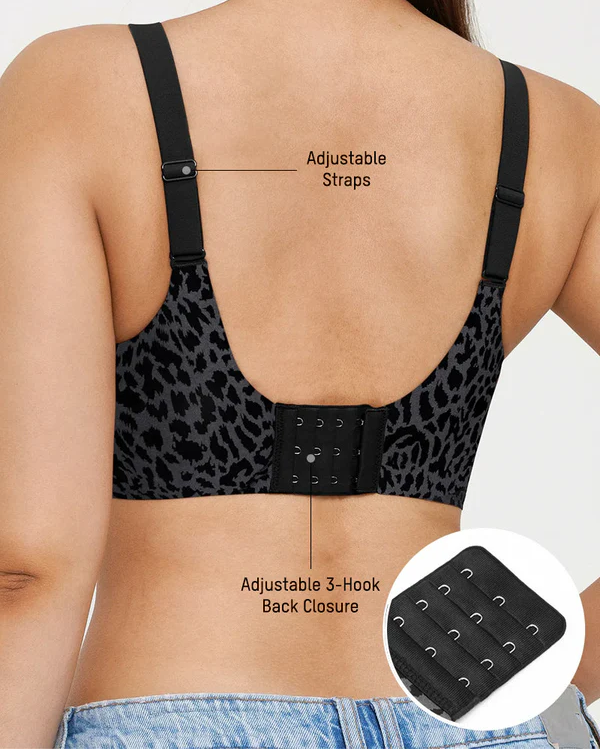 Viral Seamless Jelly Deep V Push-Up Wireless Bra