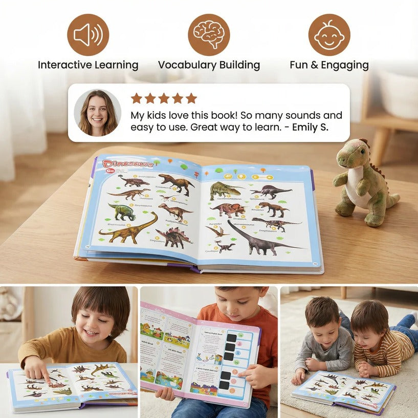 English Word & Sound Educational Book