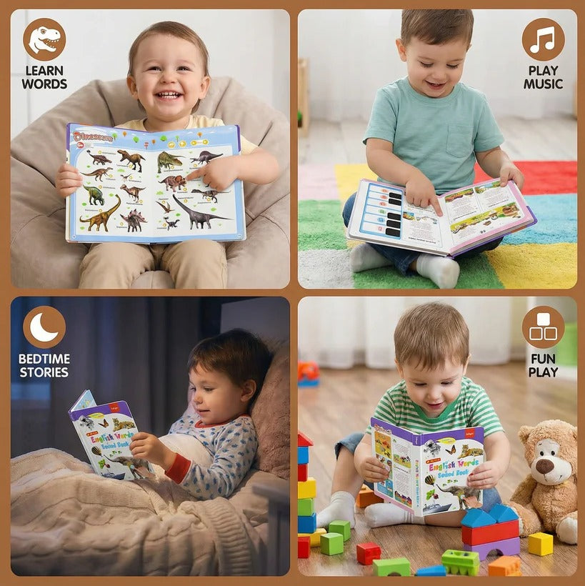 English Word & Sound Educational Book