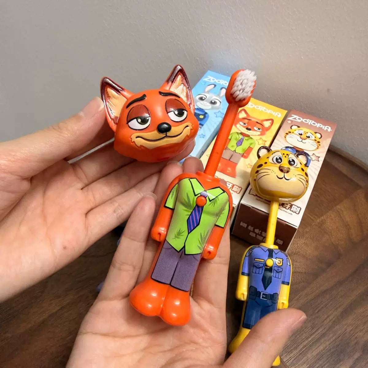 Premium Zootopia Character Toothbrush