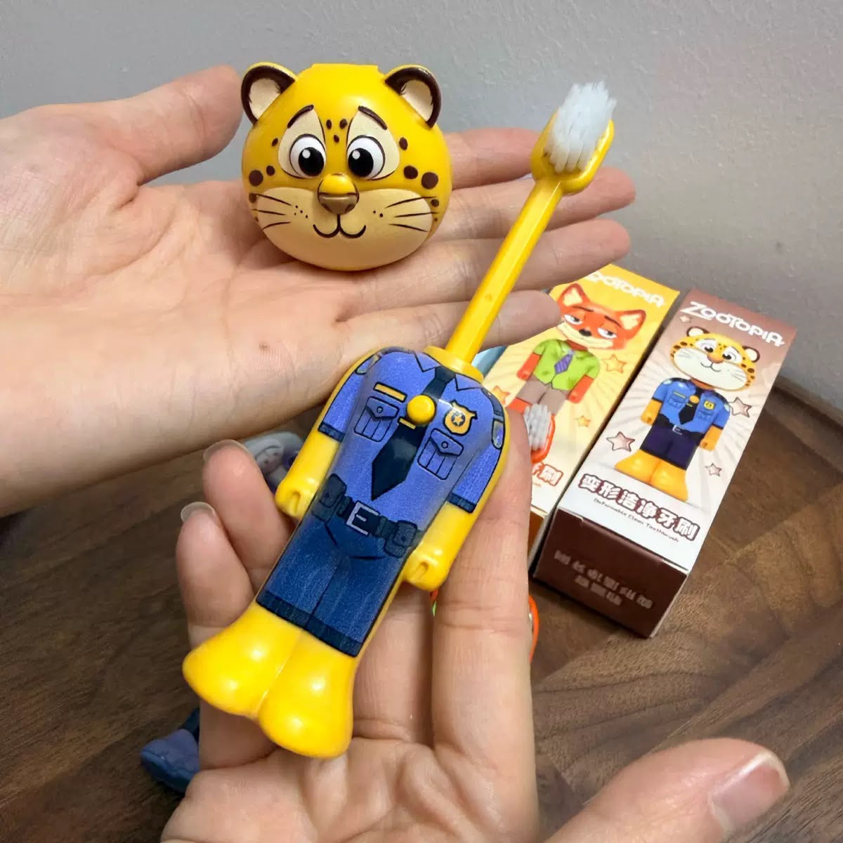 Premium Zootopia Character Toothbrush